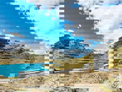 La Camera Obscura se situe dans cette tour en béton. Une expérience très particulière.