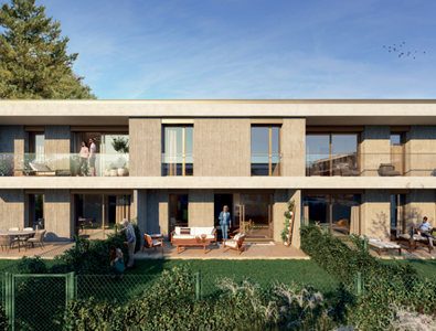 Outre les appartements, des villas contiguës ont été réalisées