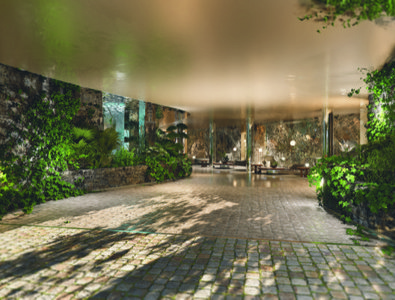 L’entrée de la résidence O’Belmont est située au chemin du Clos Belmont