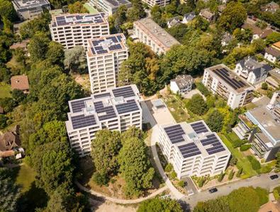 Les immeubles du projet Chevillarde